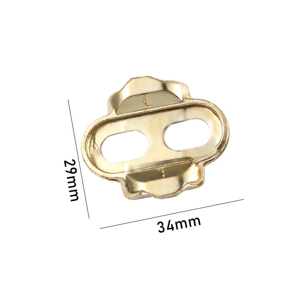 Locking Plate Bicycle Pedal Lock Tabs Crank Cleats Screw Set Bicycle Pedal Cleat Bike Shoes Cleats