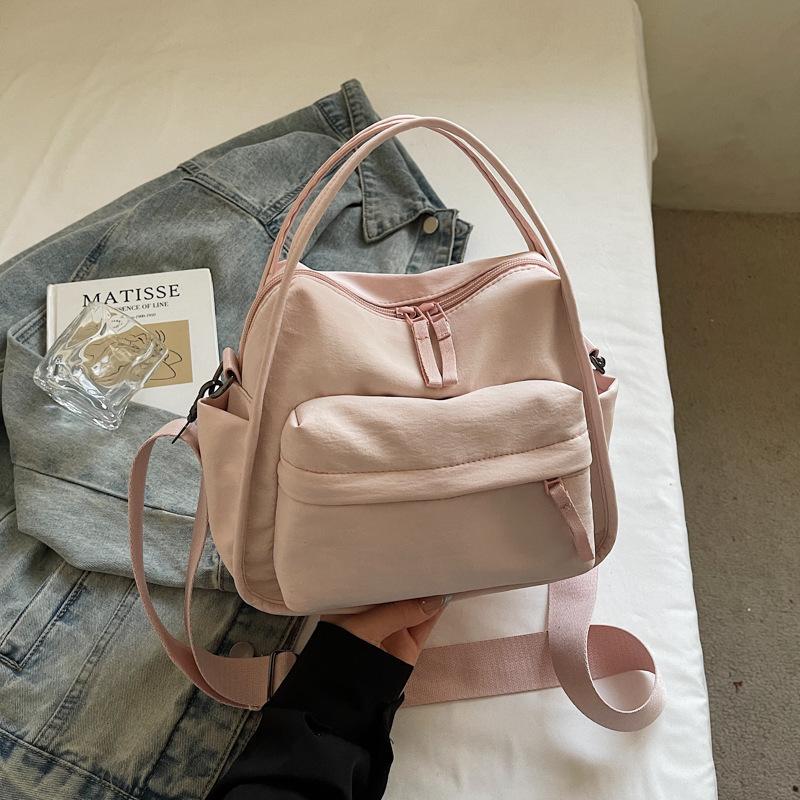 New Simple and Lightweight Casual Bag Stylish and Simple Oxford Cloth Women's Messenger Bag Shoulder Portable Commuter Bag