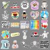 50 Chef Profession Graffiti Stickers Personalized Creative English Decorative Water Cup Suitcase Skateboard Stickers