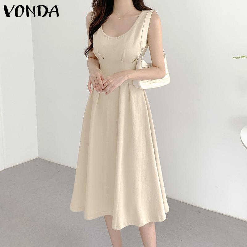 

VONDA женское вечернее платье без рукавов с длинным талией и талией