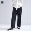 Women's High-Waisted Wide-Leg Suit Pants
