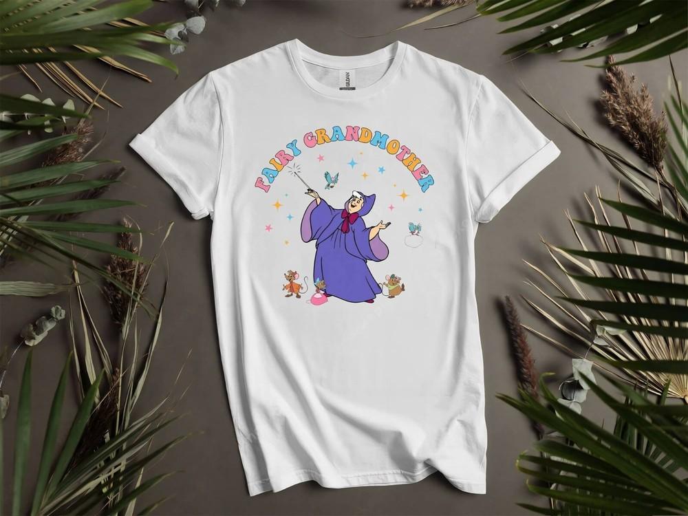 

Vintage Fairy Grandmother T-shirt T shirt Men Women Unisex Tshirt K846 S