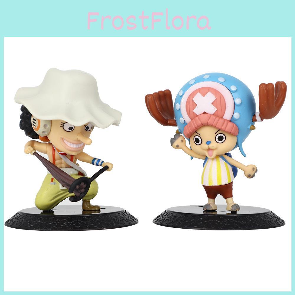 Charmante One Piece Anime Blind Box Sammelfiguren Inklusive Luffy Zoro Nami Ideal Für Tortenaufsätze