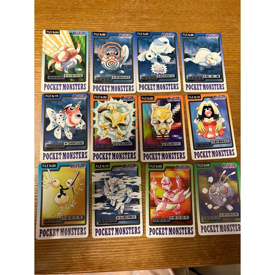 Used [1997 Edition] [Sold in bulk of 36] Pokemon Carddass