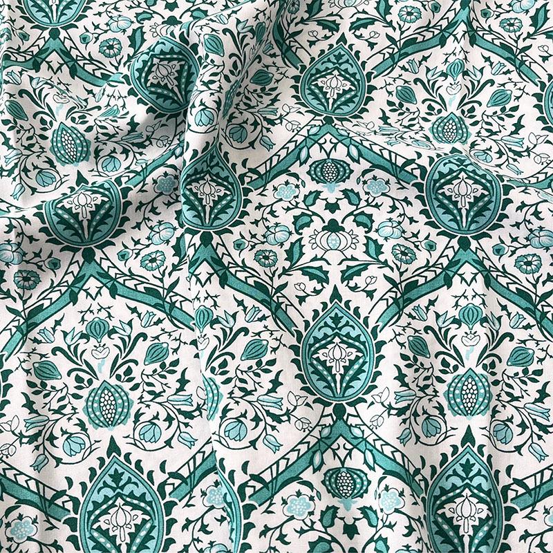 Rayonstoff Floral Blumen Vintage Liberty Ethnisch Weich Sommer Pyjama Stoff Nähzubehör Meterware cortinas jupes