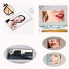 Car Visor HD Vanity Mirror, Portable Self Adhesive Seat Back Stainless Steel Mirror, Universal Car Interior Vanity Mirror