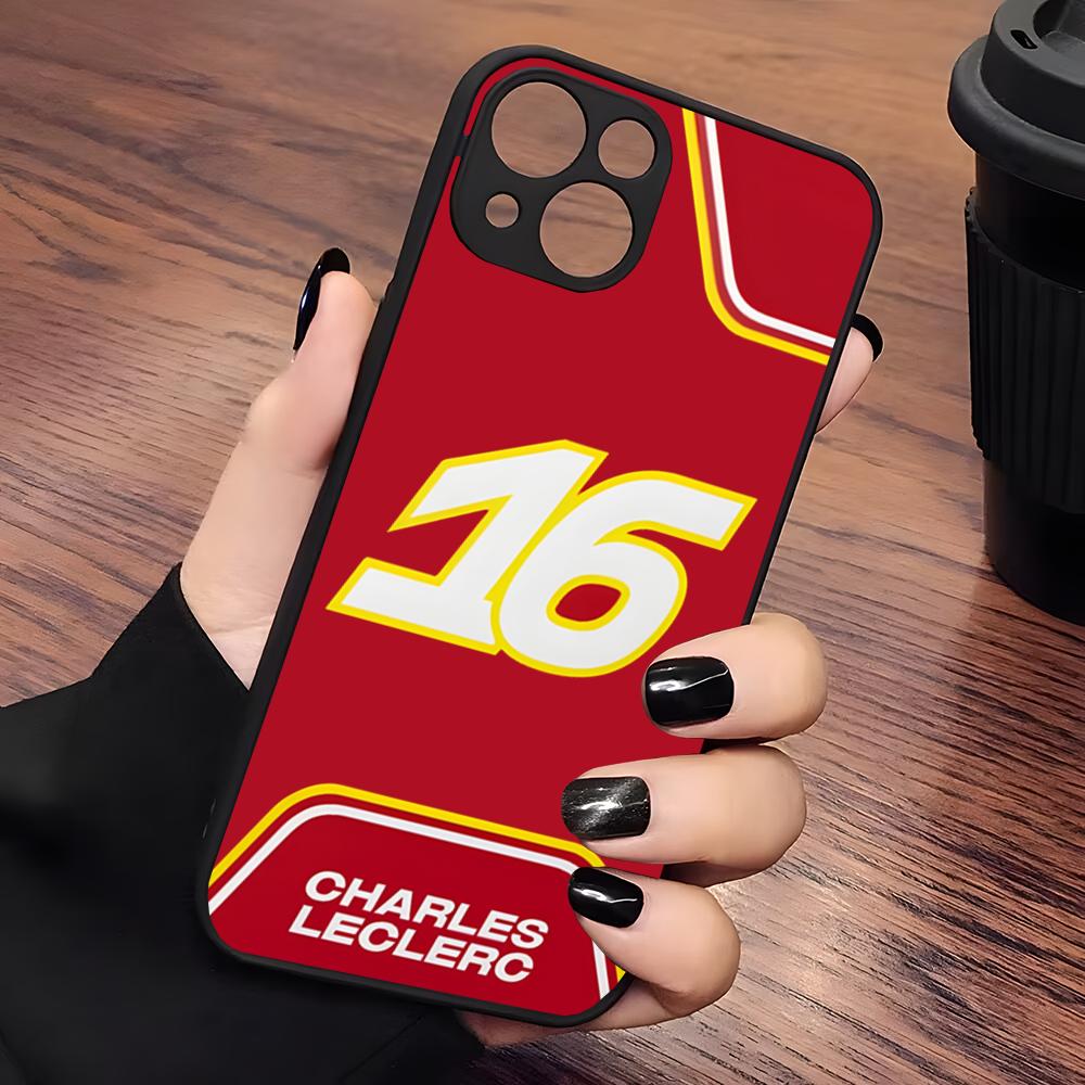 

Charles Leclerc 16 Phone Case Matte Transparent For Iphone 16 15 Max 14 13 Mini 12 Pro 7 8 11 XR Xs X Plus Back Cover iPhone 12