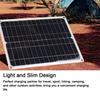 15W High Efficiency Outdoor Solar Panel Portable Mobile Power Charger 5V USB Output