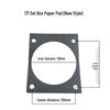 171 Asbestos Micro-tiller Gasket Set: Adjustable Thickness, Includes Flange, Power Take-off Housing, and Side Cover Gaskets