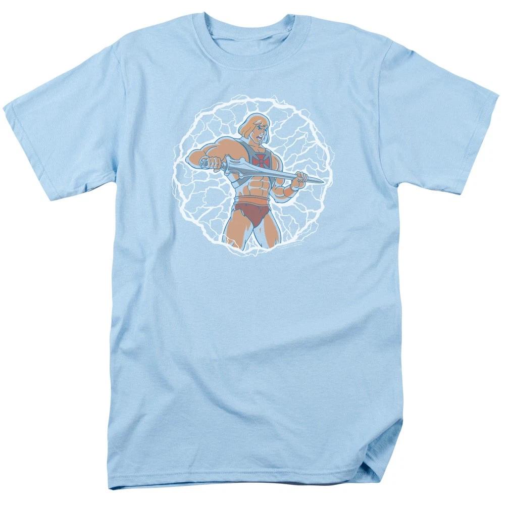 Masters Of The Universe - Lightning Power -  Unisex Children s T-shirt - Blue 140