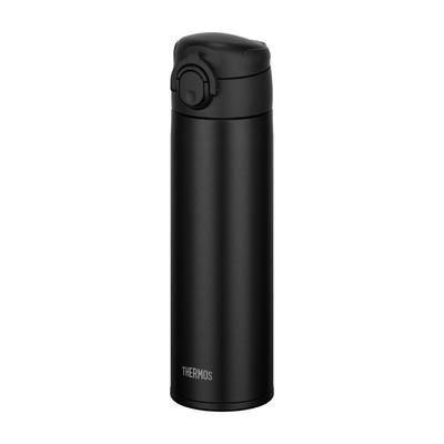 Safe Water Vacuum Insulated Mobile All Body and Parts Are Dishwasher One Touch Stainless Steel BK [Dishwasher Model] Bottle, Mug, 500ml,