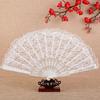 Skládací ventilátor Exquisite Retro Hladké otevírání Lolita Skládací krajkový ventilátor Venkovní zásobování