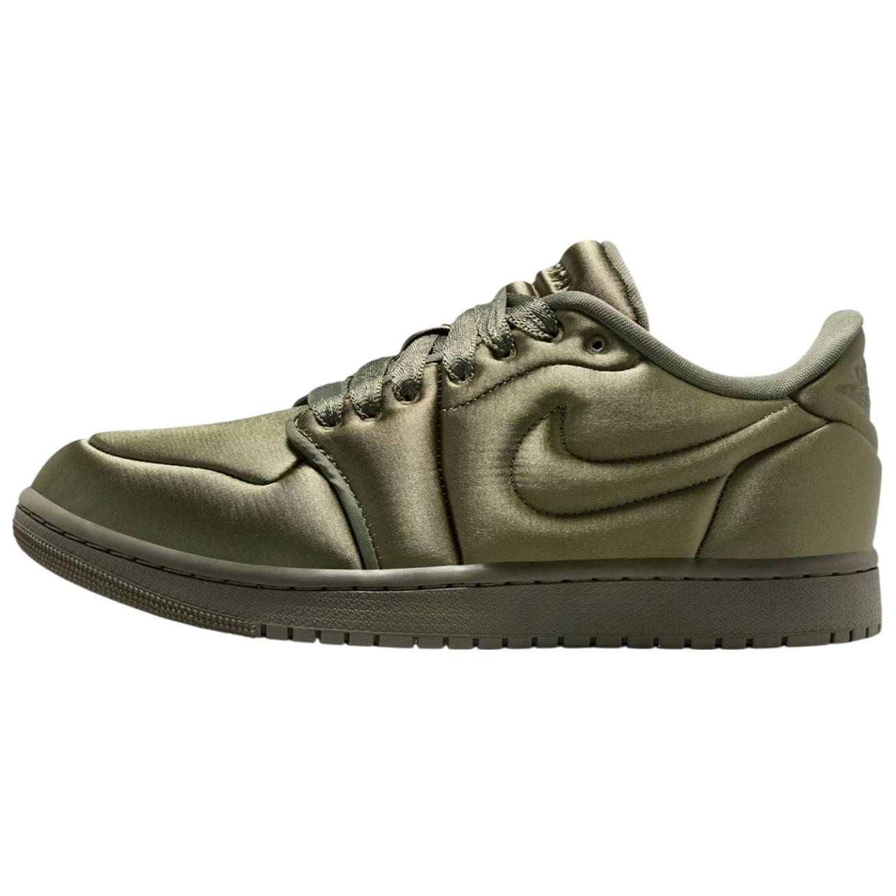 (WMNS) Air Jordan 1 Low Method of Make Satin Medium Olive Women s HF3969-201 EU 37.5