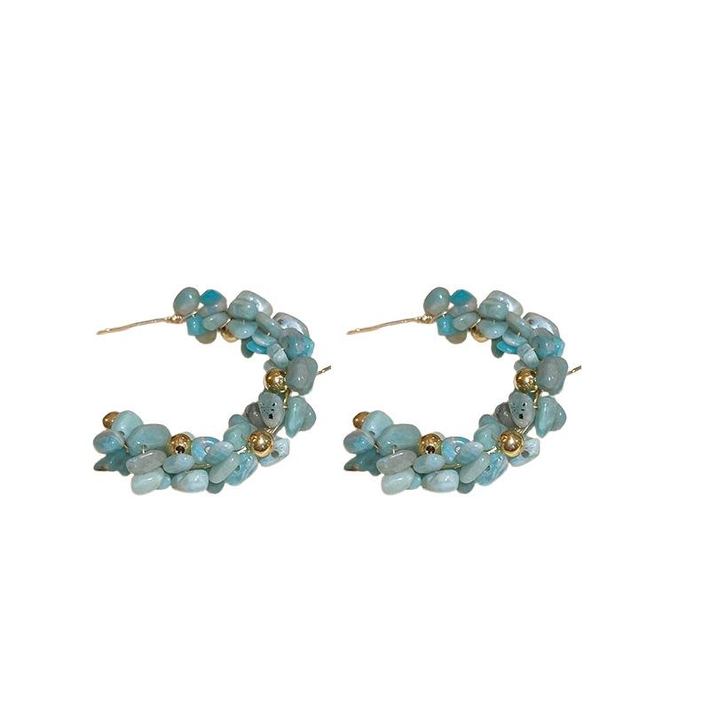 GemChic женские новые изысканные керамические серьги с бусинами модные элегантные — фото 7