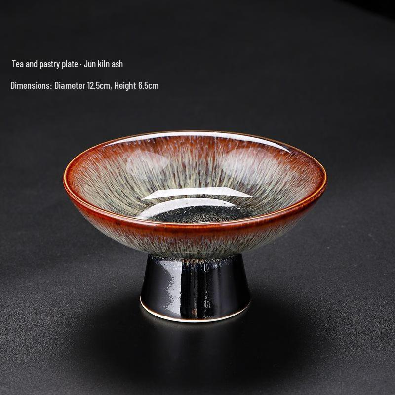 Chaxun Kiln-Glazed Fruit Plate