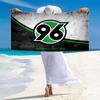 Hannover 96 Logo Print Beach Towel, Large Soft Quick Dry Towel for Beach Camping Swimming