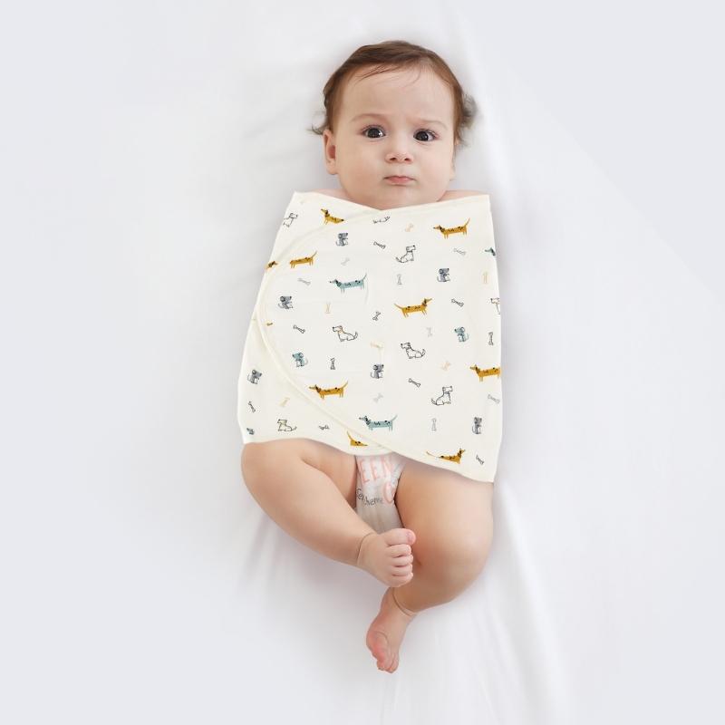 Baby Anti Jump Wrap Cotton Blanket for Newborn Baby Essential Baby Sleep Bag Receiving Blankets Sleeping Bag