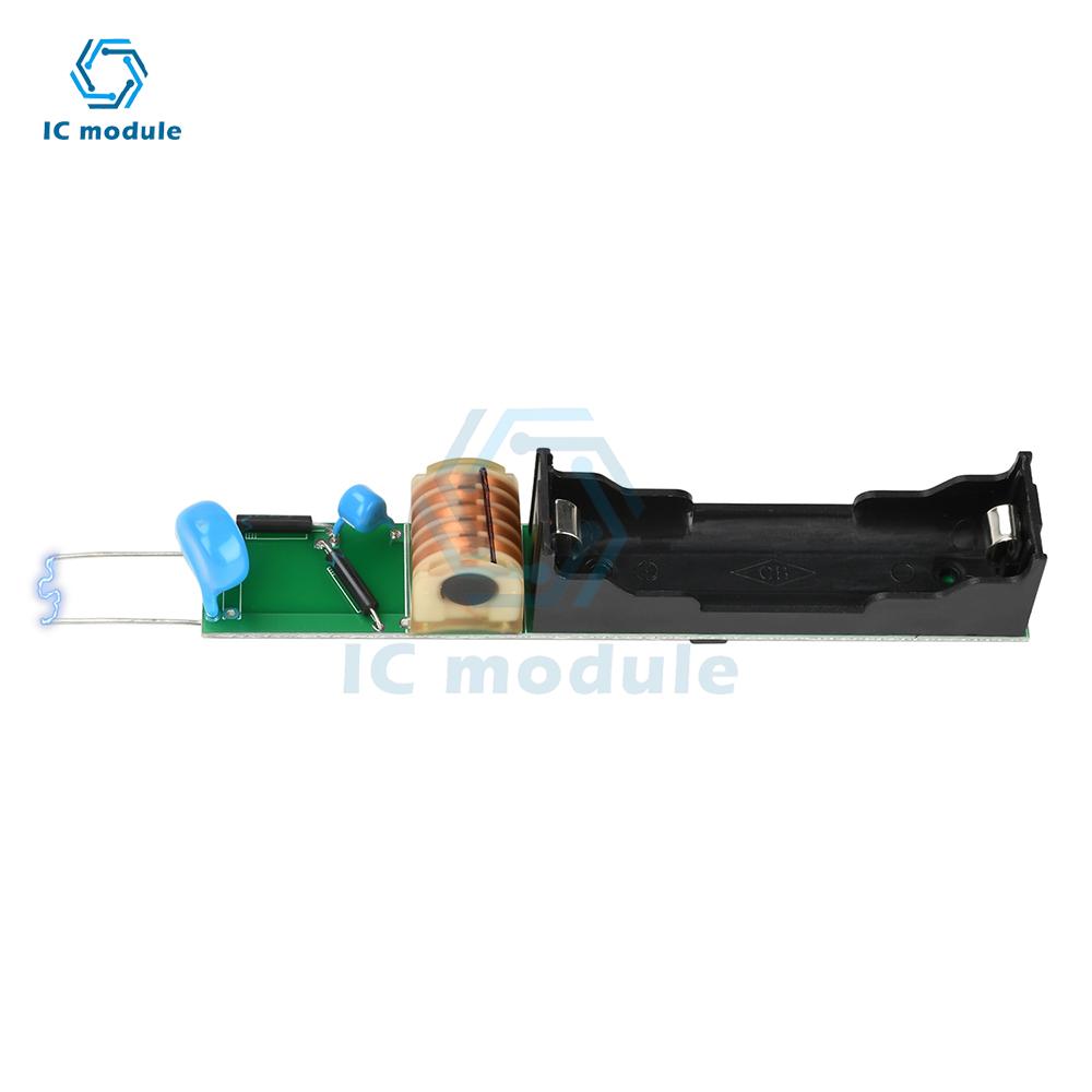 DC 3.7V 20KV Integrated High Voltage Module Discharge Coil Boost Circuit Arc Generator 18650 Lithium Battery Power Supply
