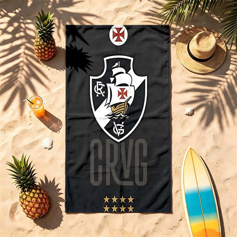 CR Vasco da Gama (5) Theme Beach Towel Sand Resistant Soft And Comfortable Suitable For The Pool Camping Yoga And Diving A Travel
