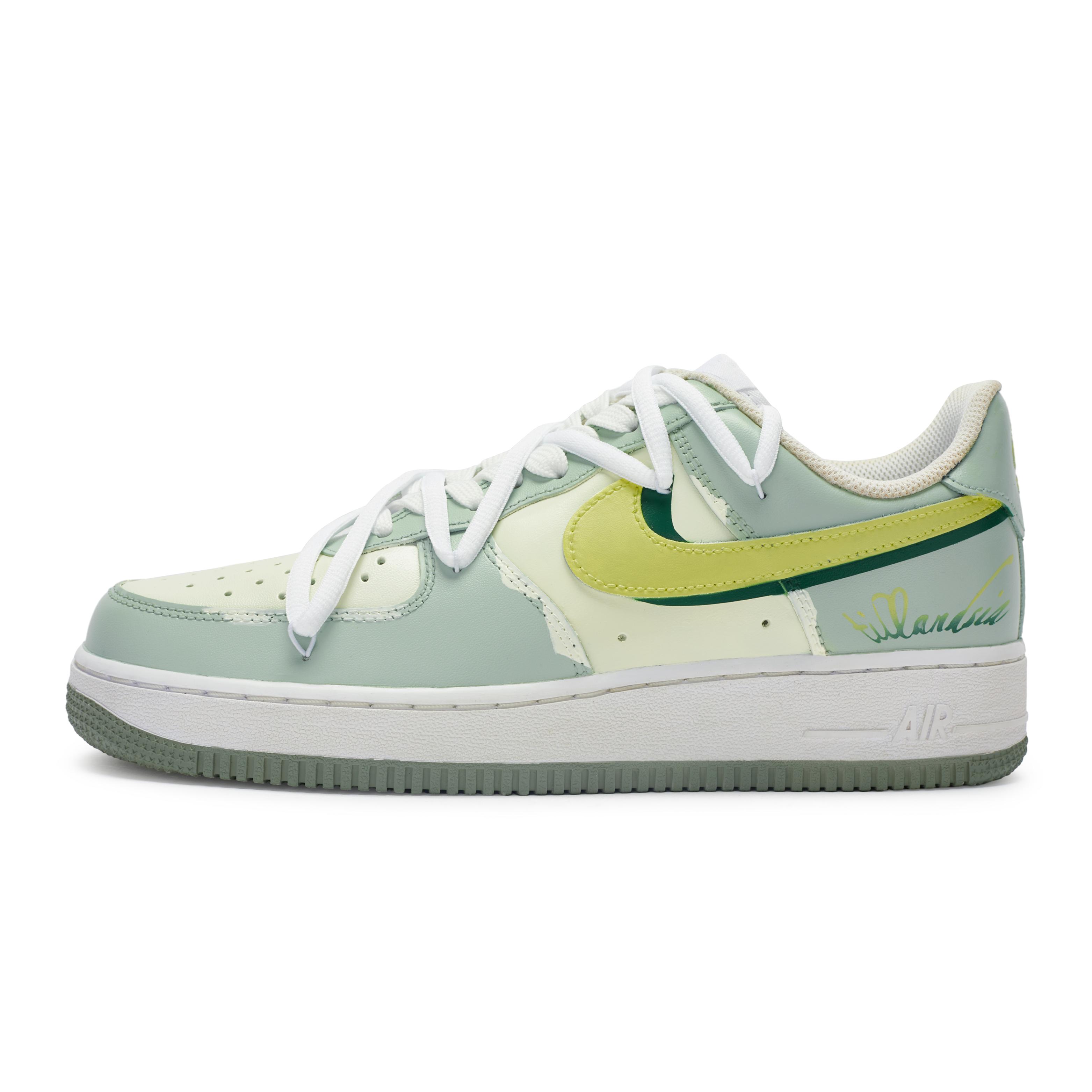 

Nike Air Force 1 Low 811 Manufacturing, Pineapple Adventure Low top Skateboard Shoes Women s Beige Yellow Green DH2920-111(Team80-) 38.5