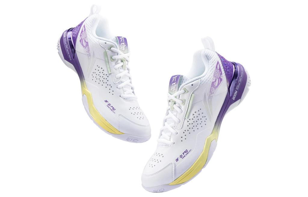 Li Ning Blade Pro Textile, Synthetic Leather Comfortable Cushioning Slip Resistant Abrasion Resistant Low top AYAT005-6