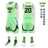 Basketball-Trikot-Set Herren-Trikot Studenten-Spieltrikot Sommer-Trainings-Trikot Sportdruck Basketball-Teamdruck