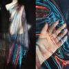 Iridescent Two-Tone Gradient Organza Pearl Gauze for Performance Costumes, Weddings, and Kindergarten Events