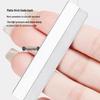xixi Stainless Steel Wavy Eyebrow Razor - Disposable Trimmer for Permanent Makeup