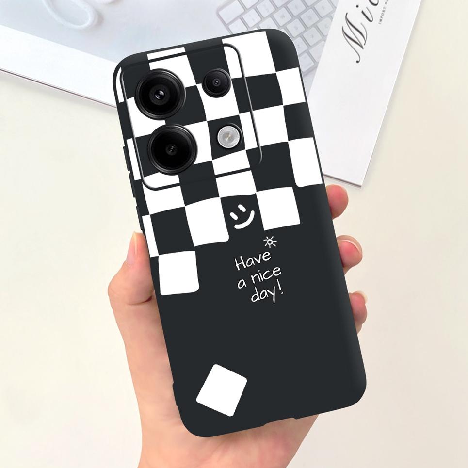 For Xiaomi Poco X6 Pro 5G Poco M6 Pro 4G Phone Case Luxury Candy Silicone Cute Animals Soft Back Cover For PocoX6 PocoM6 5G Capa