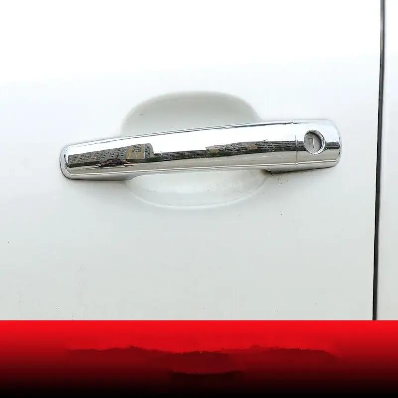 For Citroen Jumpy Dispatch 2007-2015 Chrome Carbon Fiber Car Door Handles Cover Trim Styling Stickers Auto Accessories