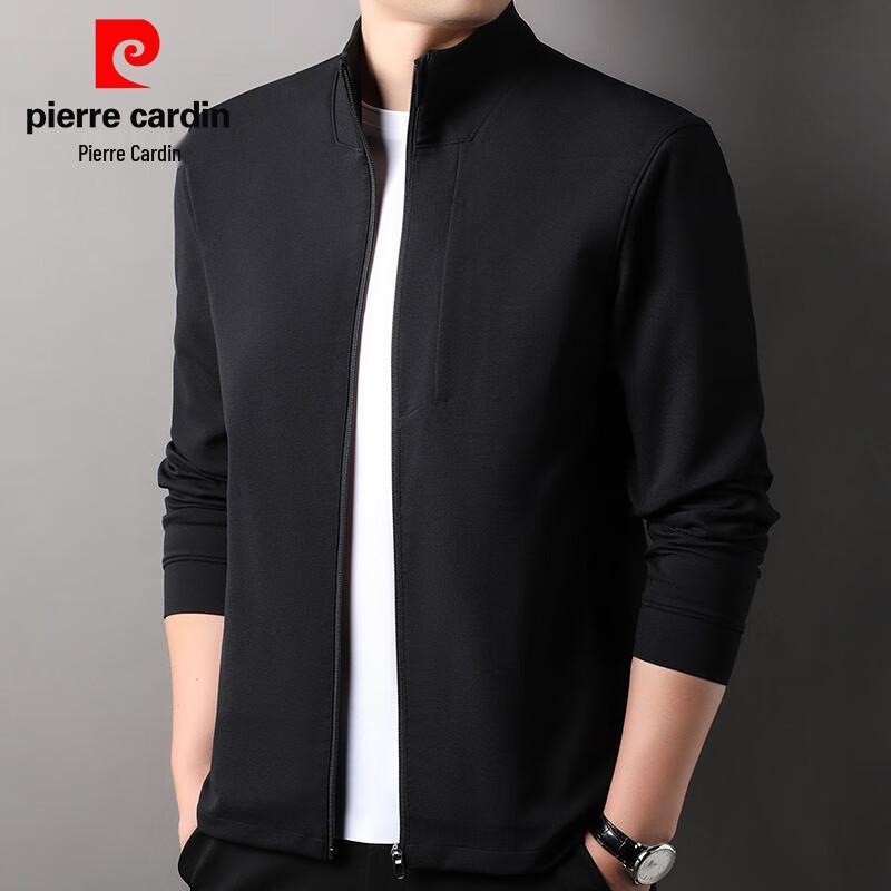 

Pierre Cardin Men s Solid Quick-Dry Stand-Collar Zip Sweatshirt M