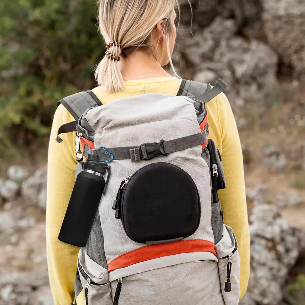 10-50PCS Heart Shaped Carabiner Aluminum Alloy Clip for Backpack Water Bottle Keychain Outdoor Hiking Climbing Accessories