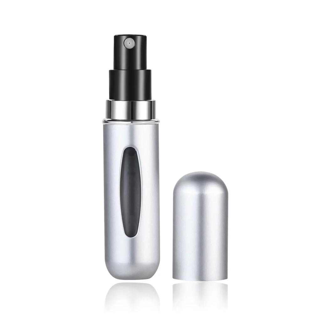 New 5ml Perfume Refill Bottle Portable Mini Refillable Spray Jar Scent Pump Empty Cosmetic Containers Atomizer for Travel Tools