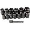 Chromium-molybdenum Steel Nut&bolt Extractor Socket Set High Hardness Spiral Design Broken Nut Remover Anti-slip Anti-fracture