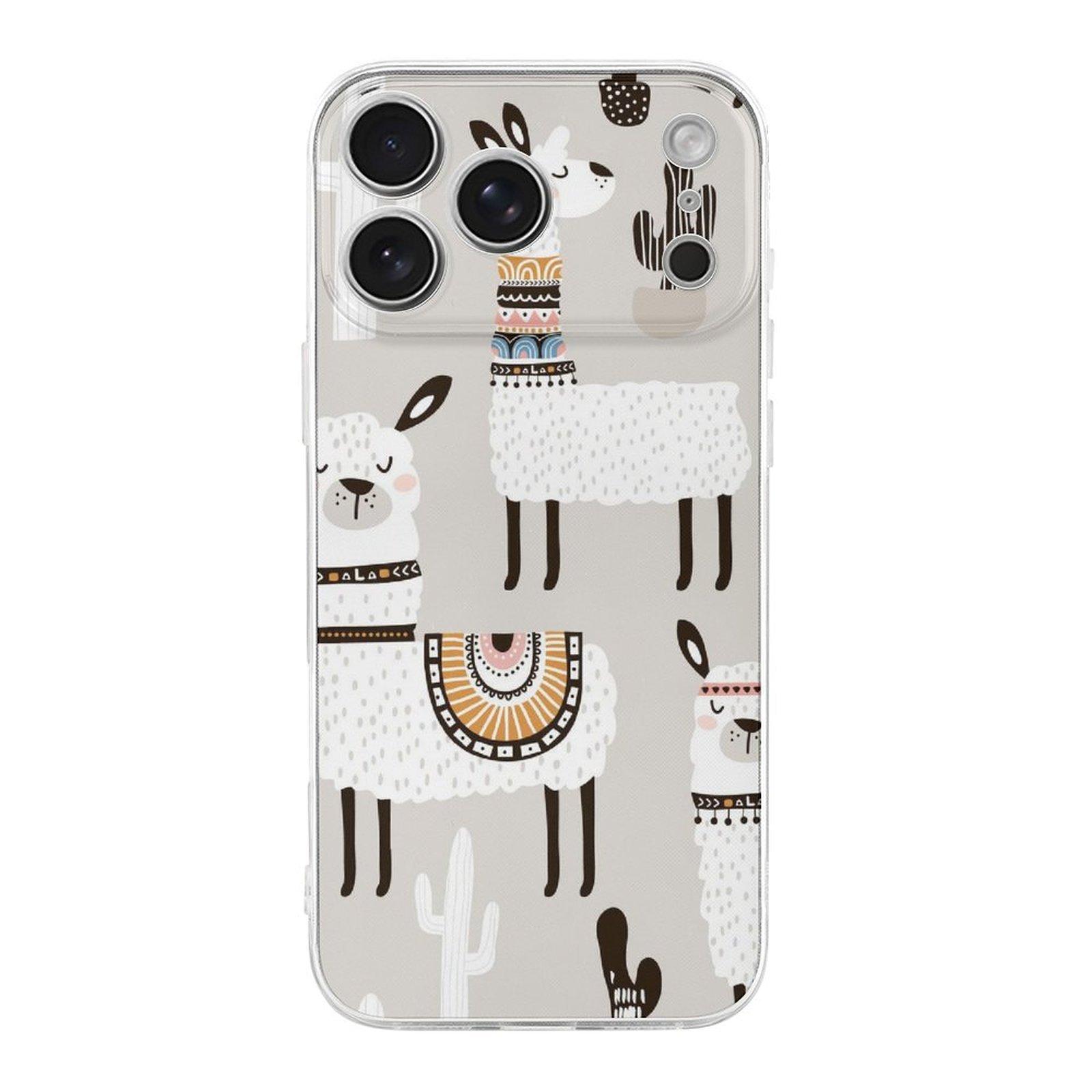 

1 Pack For Iphone 17/17Air/17Pro/17ProMax Lightweight TPU Shock Resistant Case With Scratch Guard, Raised Screen Edge And Grip IPHONE-17ProMax білий