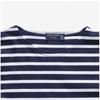 SainT James Kids Long Sleeve T shirT Modern sTripe Marine Neige 2066