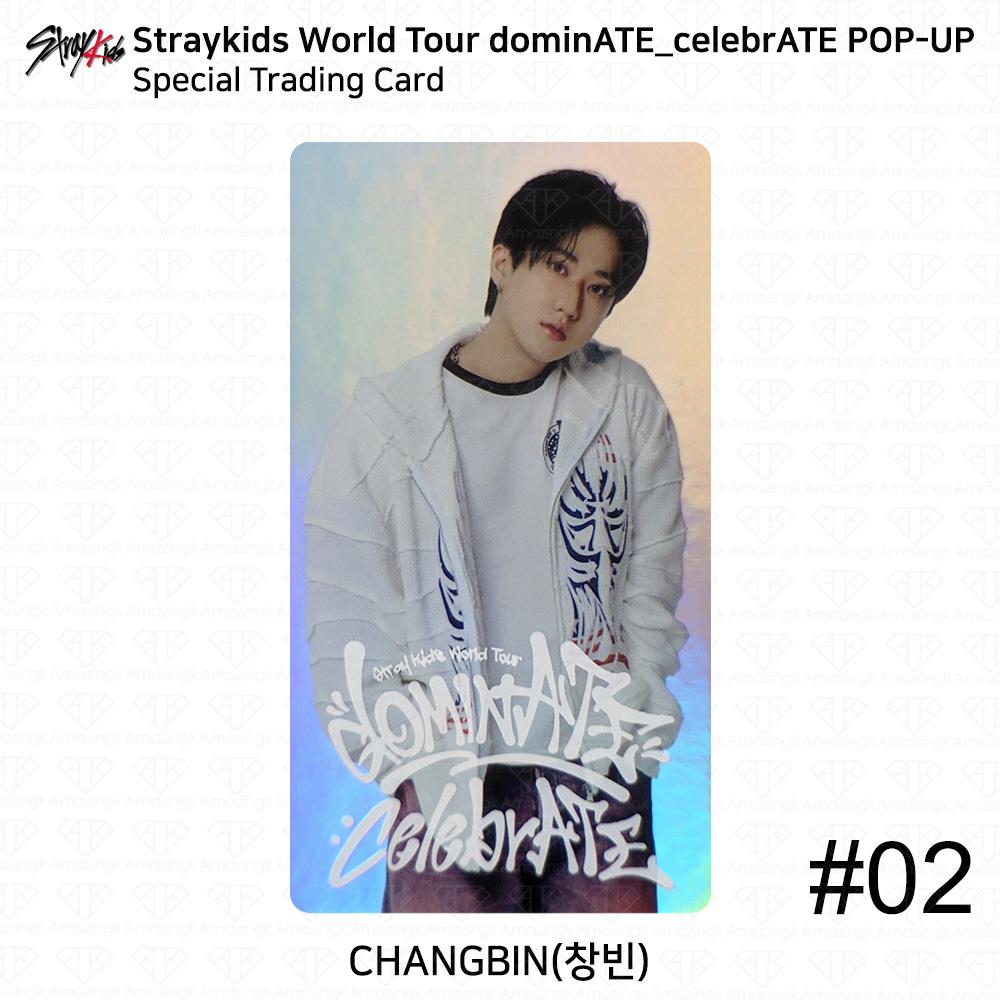

Stray Kids Мировой тур DominATE CelebrATE POP-UP Специальная торговая карта KPOP K-POP Changbin #2