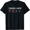 Short Sleeve?Things I Hate Programmer Gamer Computer Nerd Fun Gift Idea T Shirt