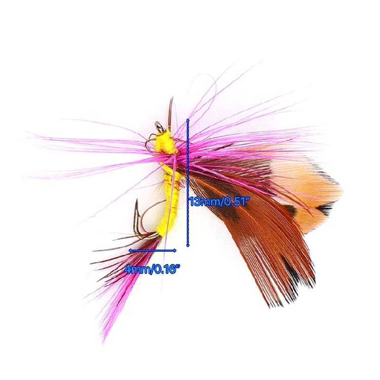 1Pc Artificial Butterfly Fishing Baits Insect Flies Fly Fishing Lures Baits