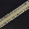 Colorful Elastic Lace Ribbon Polyester Stretch Lace Fabric New Ruffle Lace Trim  Clothing