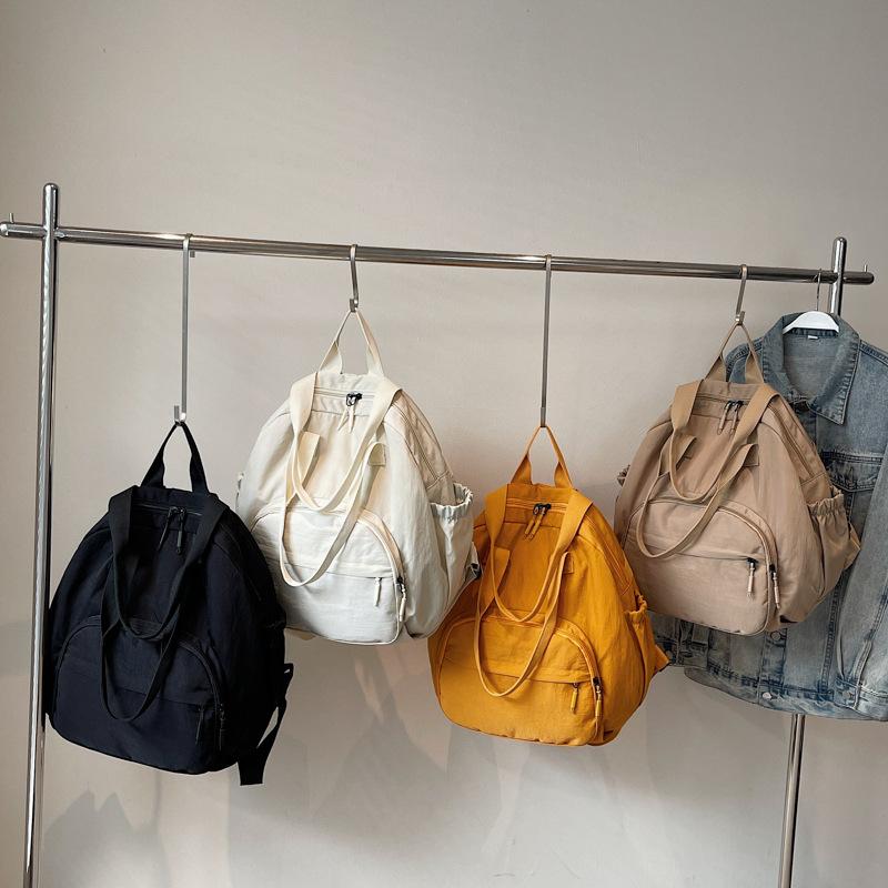 Backpack Women's New Casual Backpack Large Capacity Multifunctional Fashion Travel Portable Shoulder Bag Crossbody Bag