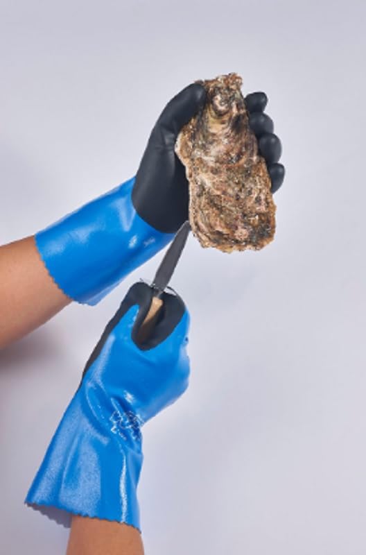 Showa Gloves 378 Plus Nitrile Rubber Nitrobe 10 Pairs for Both No. Gloves, W+ (Small, Hands)