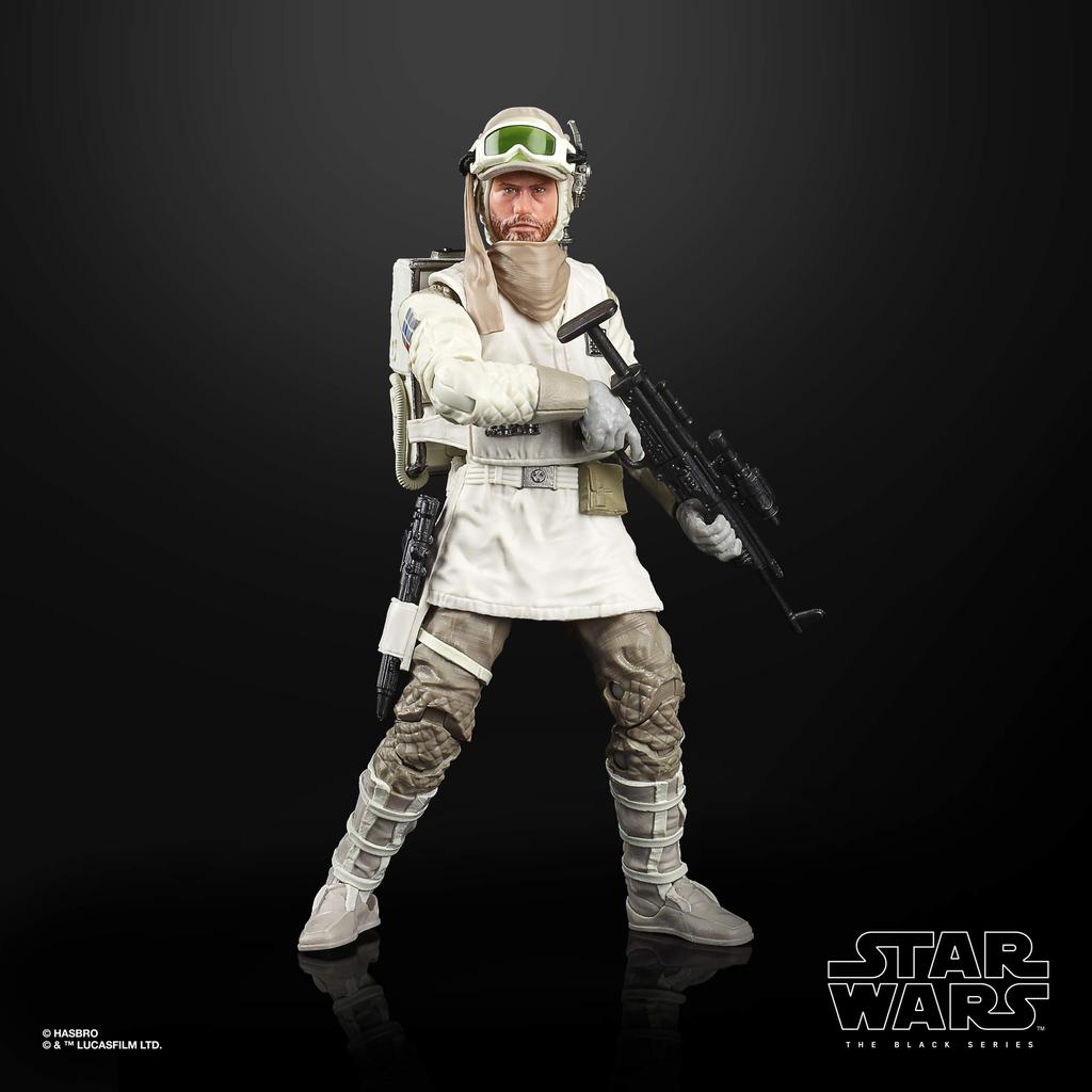 Star Wars The Black Series Rebel Soldier The Empire Strikes Back 40TH Anniversary Collectible Action Figure (Hoth) 6-Inch-Scale