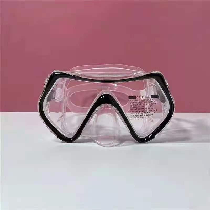 PVC/Silicone Diving Mask Set - Snorkeling Gear