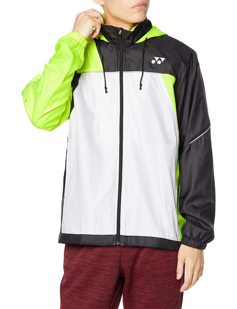 Long Sleeve Lined Wind Warmer Acid Japan S to Japanese size [YONEX] Shirt, Shirt, Yellow, (equivalent S)