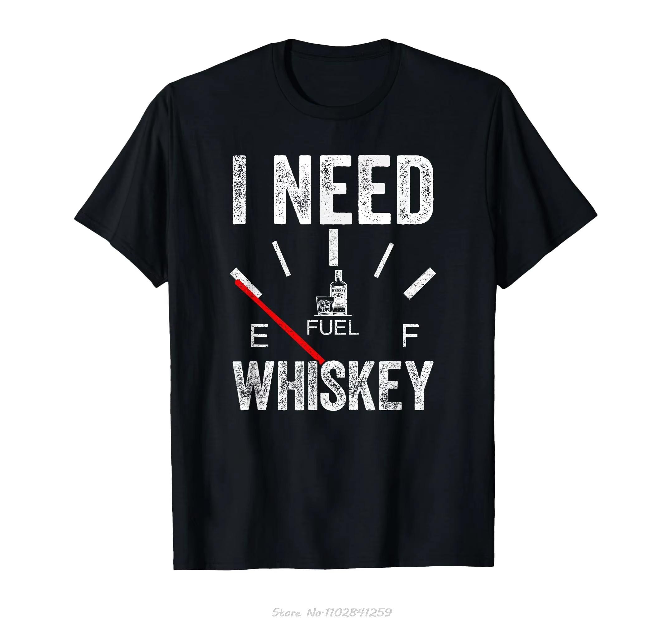 

I Need Whiskey Empty Odometer Funny Whisky Drinker Fan T-shirt Fashion Summer Tshirt Fitness T Shirt Men Clothing 4XL