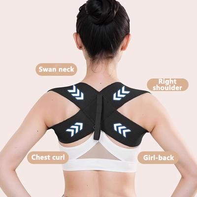 Back Brace Posture Corrector Belt Lumbar Shoulder Support Breathable Elastic Back Posture Correction Back Spine Orthopedic Brace
