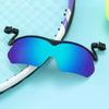 Clip Cap Sports Sunglasses Strong Sunlight Protection Beach Sunglasses for Sports and Outdoor Activities