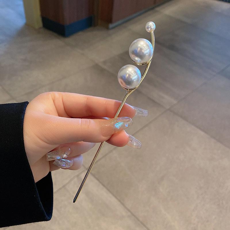 

Китайская заколка-кисть «Четыре сезона»: Ханьфу в древнем стиле с пресным жемчугом и классическим ципао из Цзяннаня, аксессуар для волос