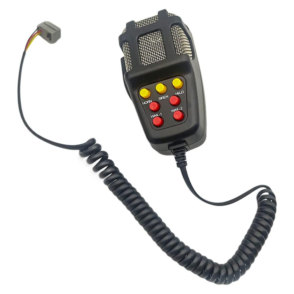 Car Horn Square Mouth 7 Tone 12V 100W Warning Loudspeaker Car Alarm Speaker